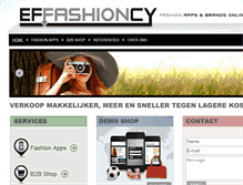 Tablet Screenshot of effashioncy.com